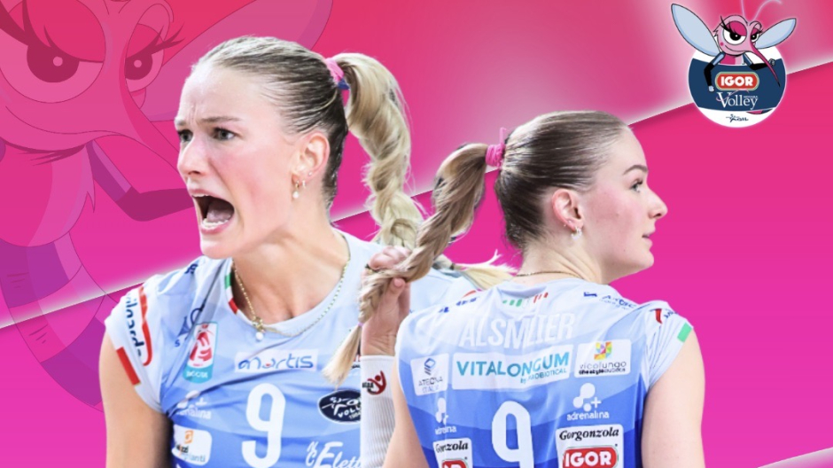 Igor Volley, terzo anno in azzurro per Lina Alsmeier
